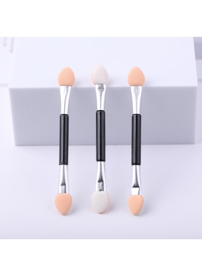 12 Pieces Sponge Eyeshadow Brush, Double Head Eyeshadow Brush - Image 2