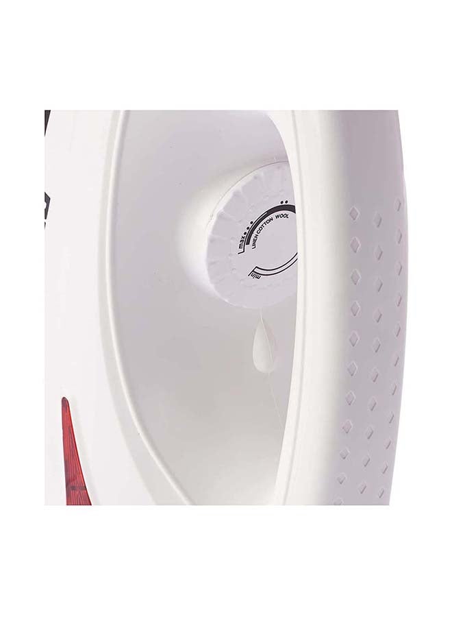 NIKAI Dry Iron, Non-Stick Teflon Soleplate, Adjustable Temperature Control 1200 W NDI725N White - Image 5