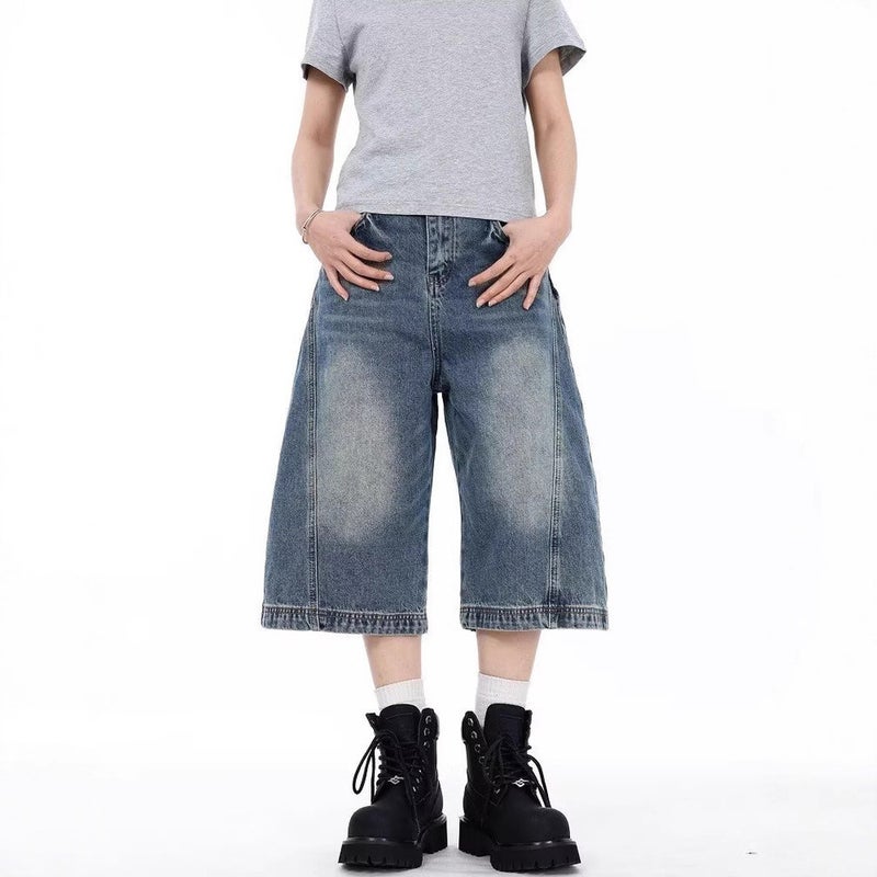 Unisex Classic Denim Jeans Loose Fit Daily Outdoor Wear - Image 4