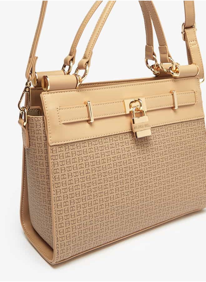 Flora Bella By Shoexpress Women Solid Tote Bag with Detachable Strap and Top Handle  - Image 3