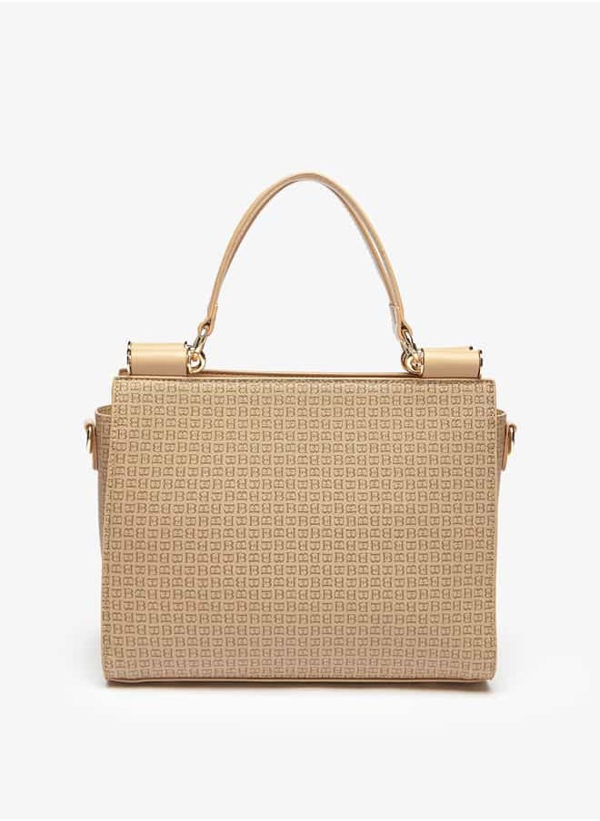 Flora Bella By Shoexpress Women Solid Tote Bag with Detachable Strap and Top Handle  - Image 4