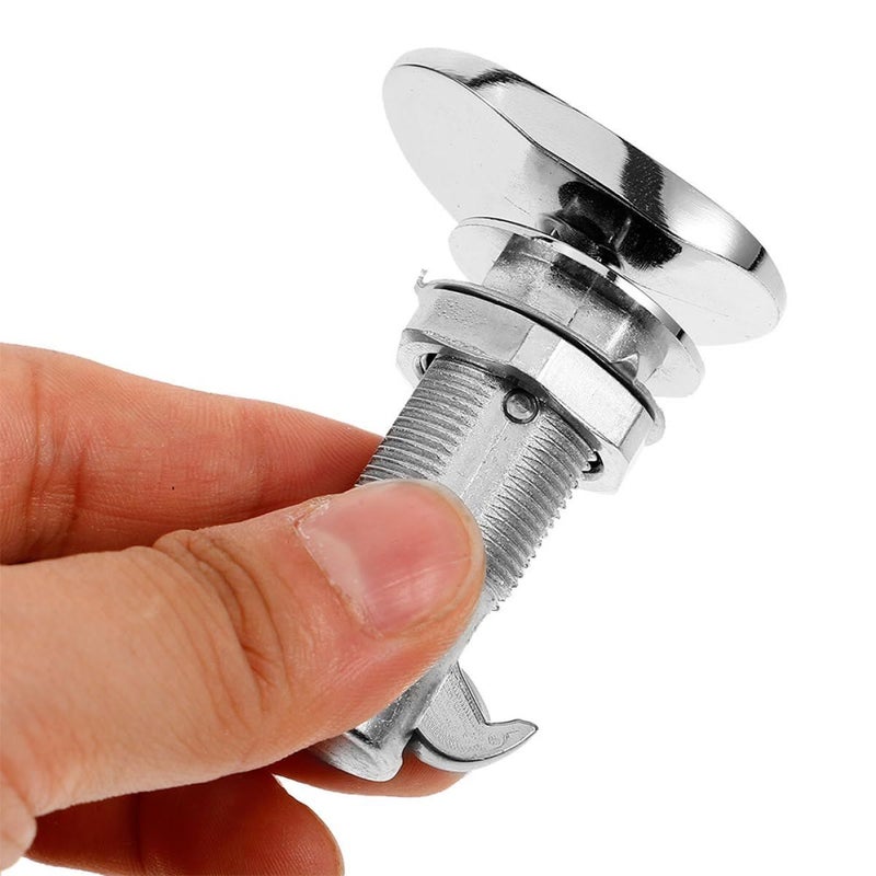 2pcs Rv Cabinet Cam Locks Keyed Alike Zinc Alloy Drawer Latches For Camper Storage Doors Cargo Compartments - Image 5