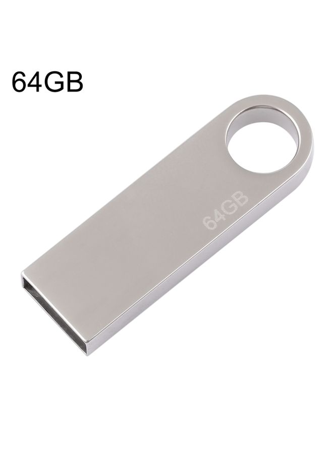 BURAQ 64GB Metal USB 2.0 Flash Disk - Image 1