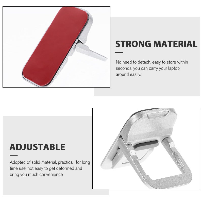 Foldable Laptop Stand 2 Pack Portable Ergonomic Riser with Cooling Ventilation for Home Office Desk - Image 4