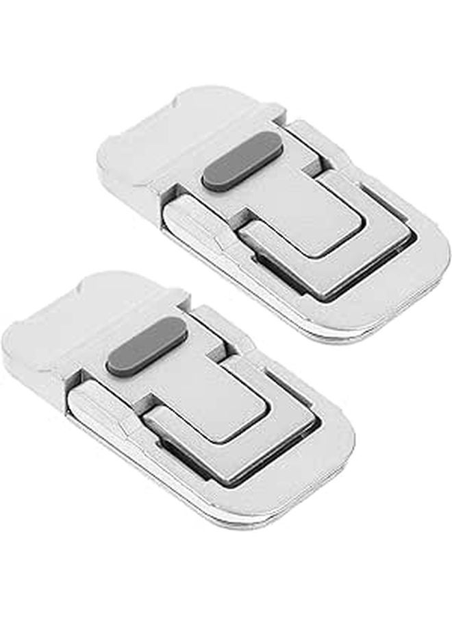 Foldable Laptop Stand 2 Pack Portable Ergonomic Riser with Cooling Ventilation for Home Office Desk - Image 1