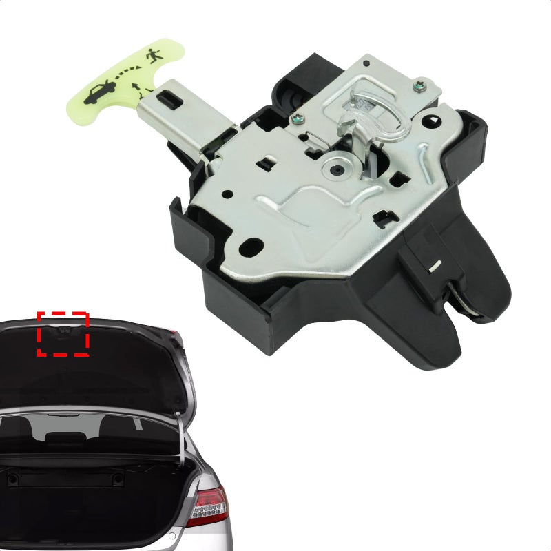 Blycorul Rear Trunk Latch Actuator, Compatible with 2007-2011 Toyota Camry, Rear Tailgate Hatch Lock Actuator, Replaces 64600-06010, 931-860 - Image 1