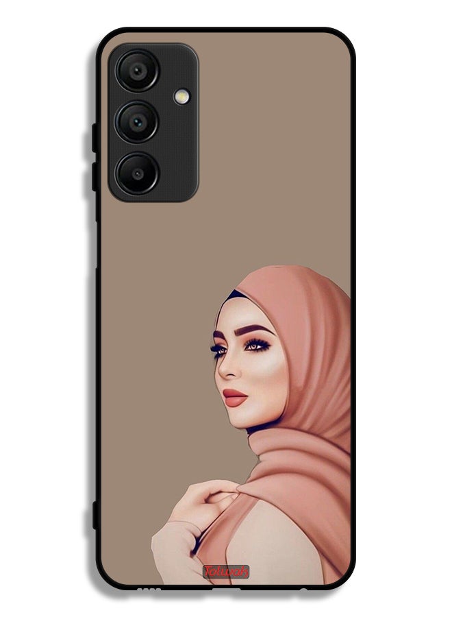 Tolwak Samsung Galaxy A15 4G Protective Case Cover Beautiful Hijab Girl - Image 1