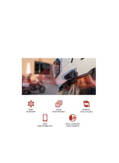 Sena Sena 50S HD Bluetooth Communication System Sound by Harman Kardon Helmet Accessories - Single  - Image 3