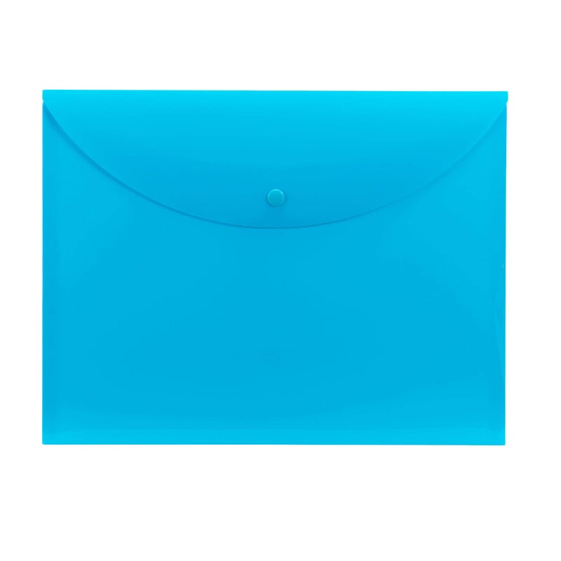 Smead Project Envelope, Snap Closure, Top Load, Letter Size (10, Teal) - Image 1
