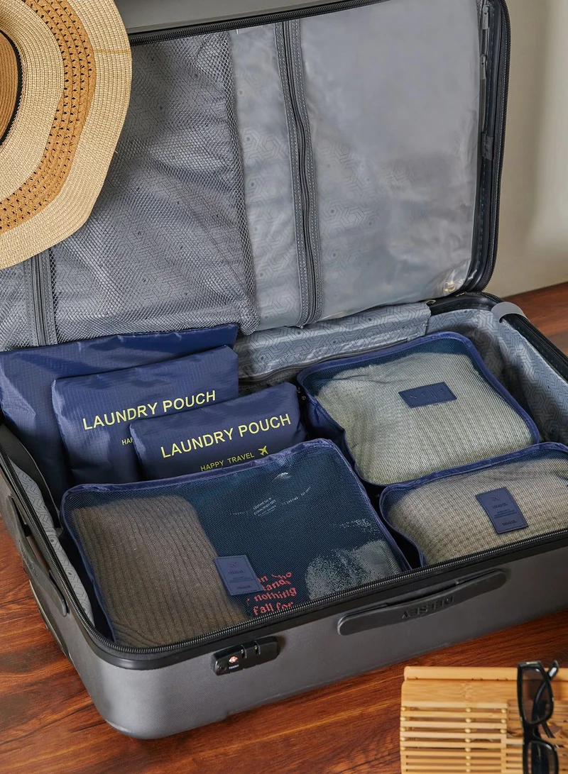 Seventy Five Blue Suitcase Organisers
