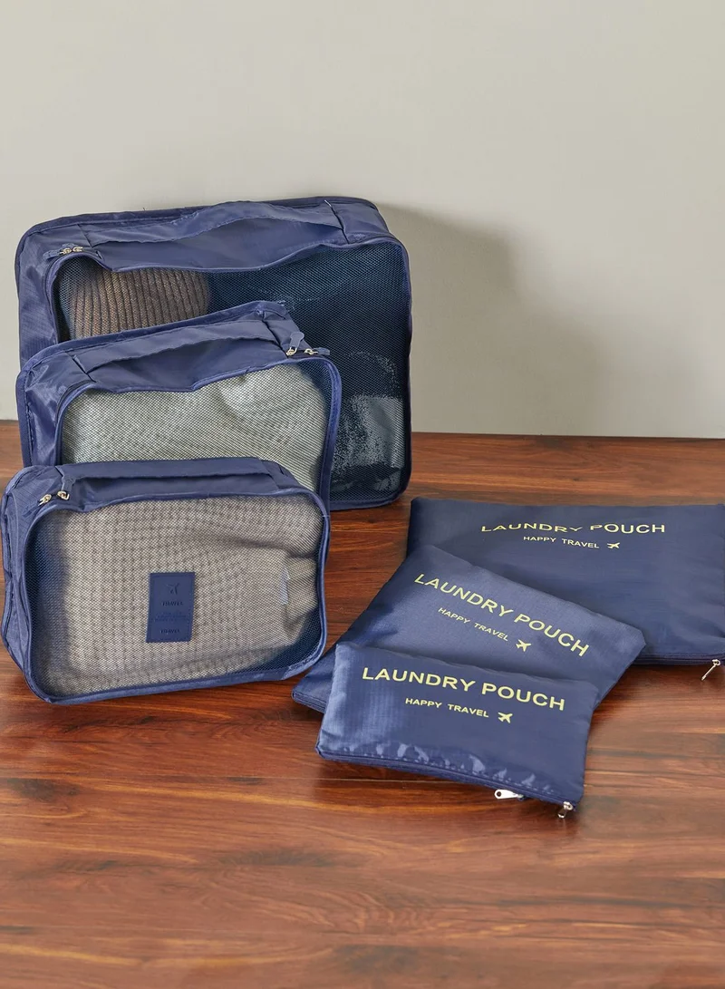 Seventy Five Blue Suitcase Organisers