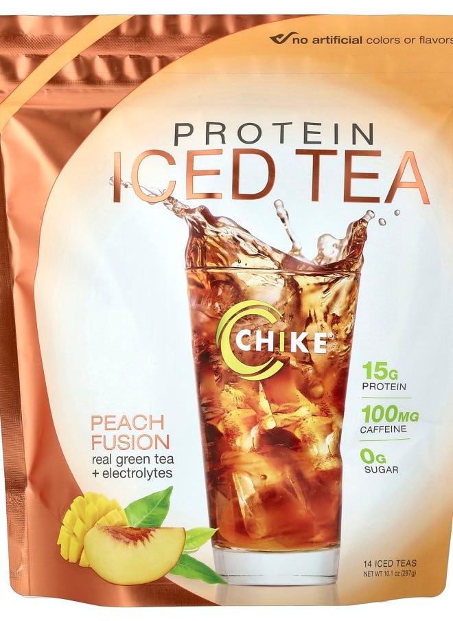 Protein Iced Tea Peach Fusion 10.1 oz (287 g) - pzsku/Z0CB282A625A35714404EZ/45/_/1740571500/56a93f48-29bd-45a3-8d9d-cd350894fdb8