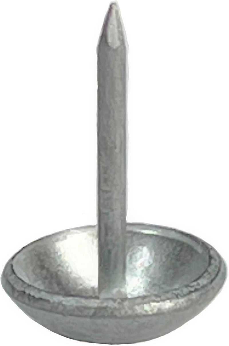 ComfortStyle Premium Upholstery Tacks, Nailhead Decorative Trim for Furniture, 5/8" Diameter, 100 Nails (Antique Pewter) - Image 4