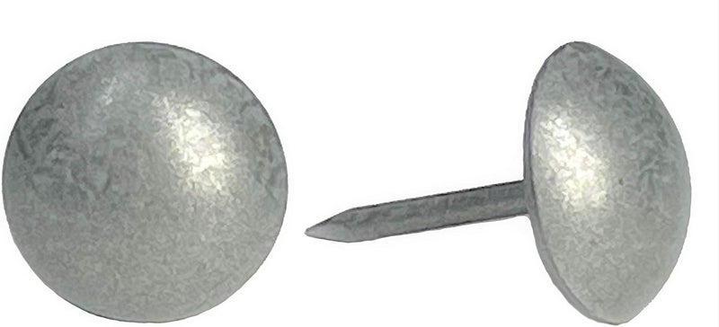 ComfortStyle Premium Upholstery Tacks, Nailhead Decorative Trim for Furniture, 5/8" Diameter, 100 Nails (Antique Pewter) - Image 1