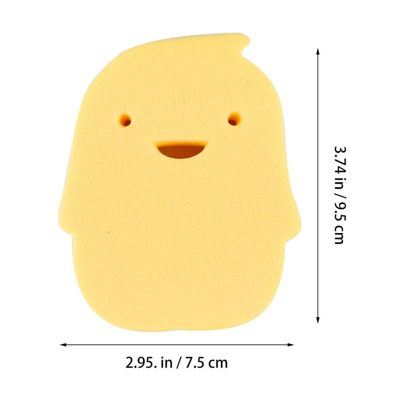Penguin Shower Sponge 2 Pack Soft Bath Scrubber For Baby Sensitive Skin - Image 3