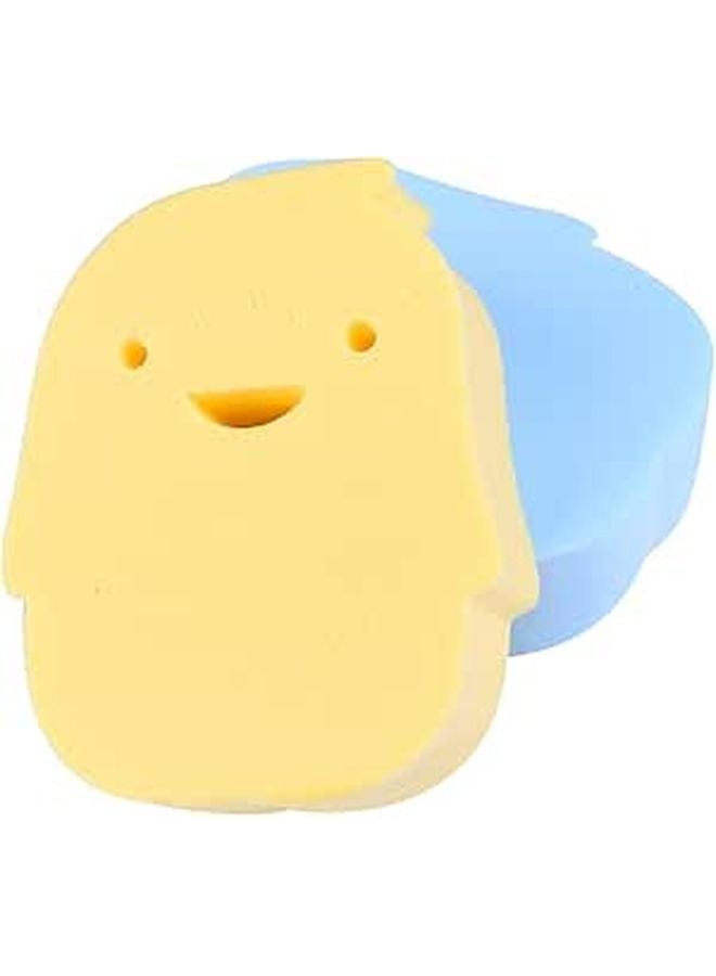 Penguin Shower Sponge 2 Pack Soft Bath Scrubber For Baby Sensitive Skin - Image 1