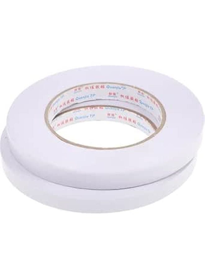 High Temperature Resistant Double Sided Tape 12mm x 50m 2 Rolls for Crafts DIY - Image 1