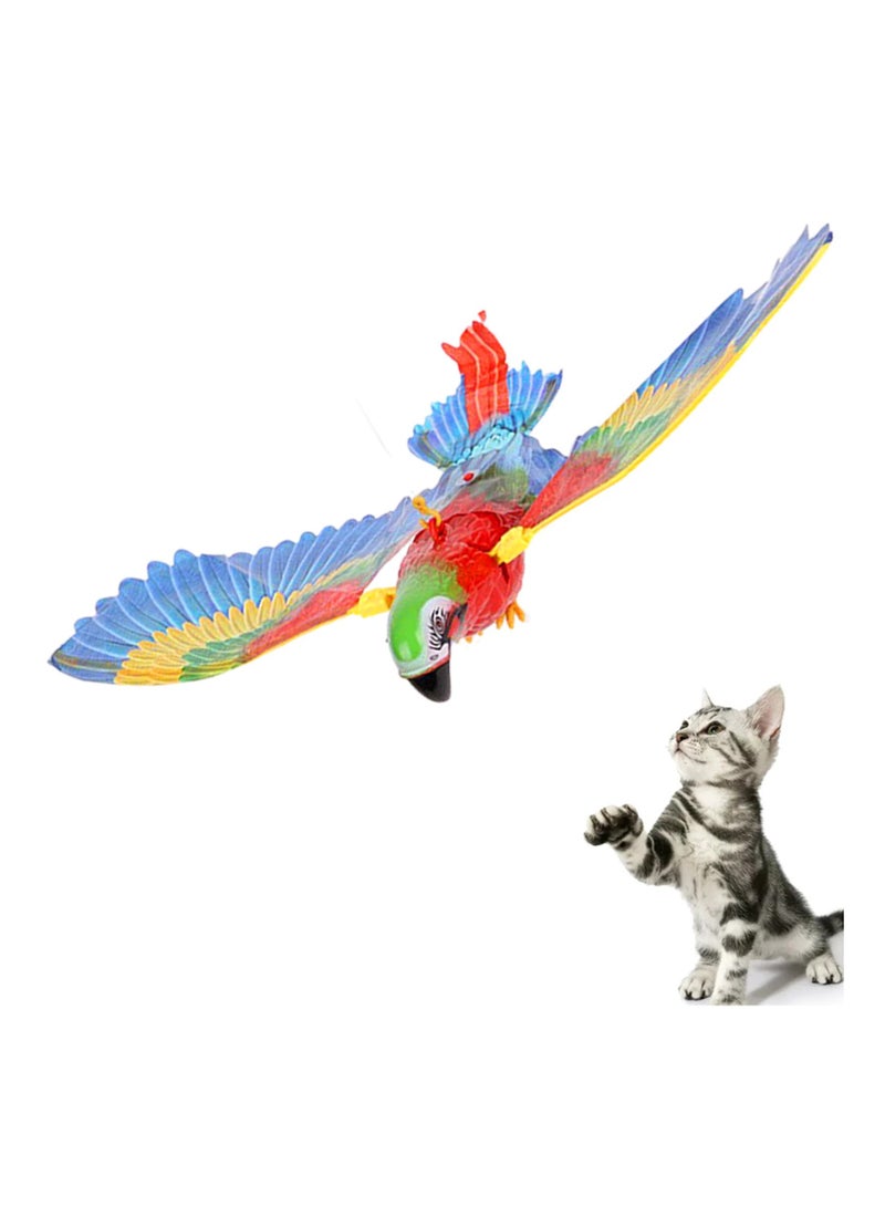 Battery operated Flying Parrot Bird Toy - Image 4