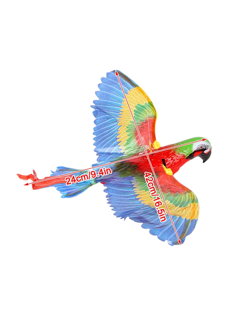 Battery operated Flying Parrot Bird Toy - Image 3