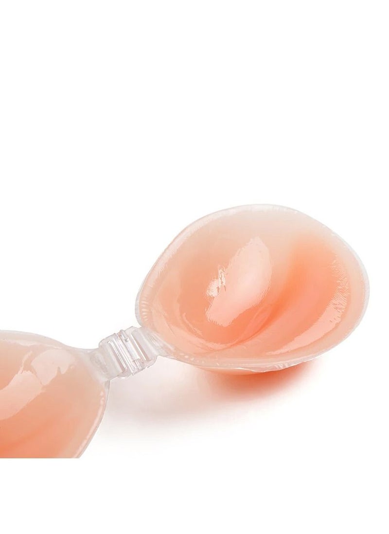 DubaiGallery Silicone Self Adhesive On Gel Push Up Bra Strapless Invisible Backless Bra  - Image 5