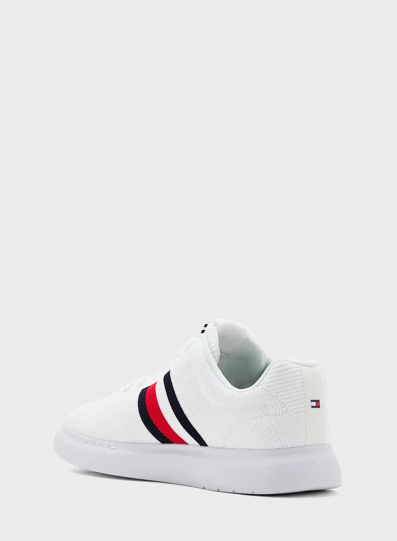 TOMMY HILFIGER Striped Cupsole Low Top Sneakers