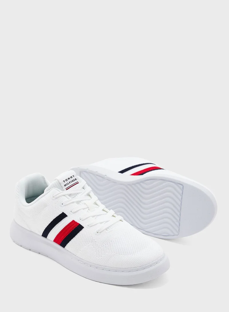 TOMMY HILFIGER Striped Cupsole Low Top Sneakers