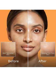 PILGRIM Pilgrim 15% Vitamin C Face Serum For Glowing Skin 20ml | Serum with Vit C, Ferulic acid, and Vit E | Reduces Dark Spots & Evens Skin Tone | Fragrance Free | For Men and Women | All Skin Types  - Image 2