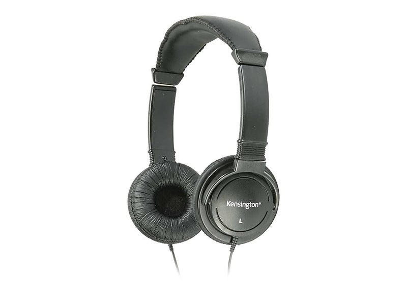 Kensington Hi-Fi On-Ear Headphones with 9-Foot Cord, 3.5mm Jack Headset (K33137) - Image 2