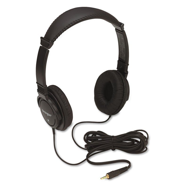 Kensington Hi-Fi On-Ear Headphones with 9-Foot Cord, 3.5mm Jack Headset (K33137) - Image 1
