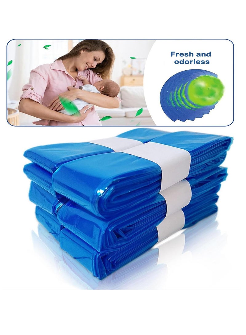 RAHAYM 4PCS Refill Bags Baby Diaper Garbage Bags For Trash Bucket Replacement Liners Garbage Bag - Image 2