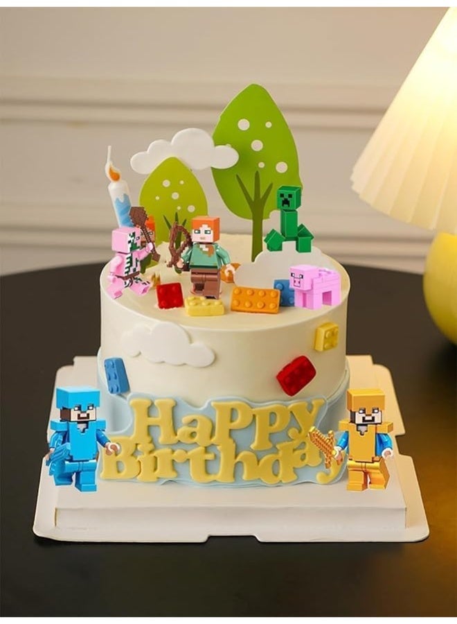 Bukela 16-Pack Minifigure Building Set - Pixel Game Figure Toys - Educational Building Toys for Everyone. - Image 3