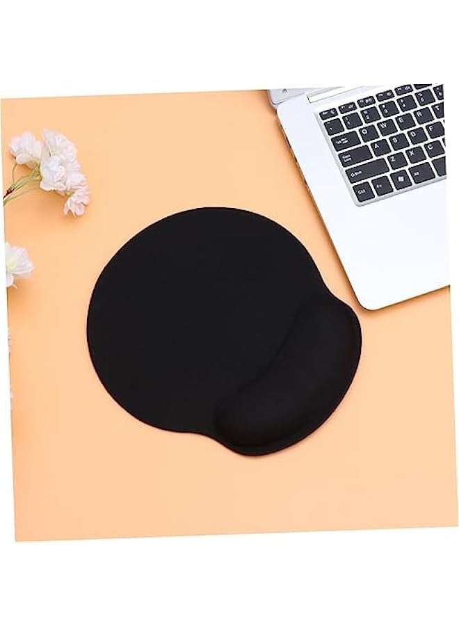 2 Sets 2pcs Mousepad with Rest Wrist Support Pad with Wrist Support Ergonomic Pad Gel Wrist Rest Gel Mouse Pad Wrist Mouse Pad Mouse Waist Pad Mouse Wrist Rest Keyboard Work Pads - Image 4
