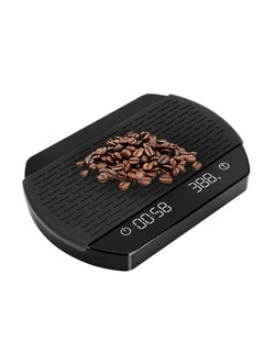 Bincoo Digital Coffee Scale with Timer LED Hidden Screen USB Rechargeable Digital Kitchen Scales 3kg/0.1g High Precision Food Scale Electronic Cooking Scale for Coffee Home Office Kitchen Baking  - Image 1
