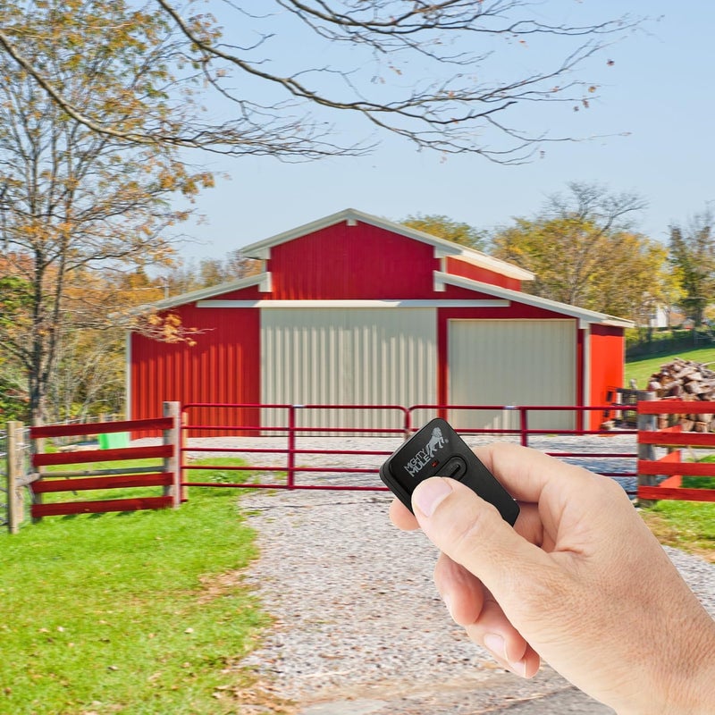 Mighty Mule Single Button Gate Opener Remote (FM135) , Black - Image 4