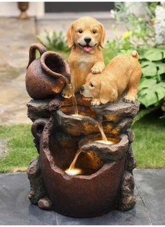 Suncoast SUNCOAST Puppies Pot Fountain with LED Light - 39 x 33 x 62.5 CM  - Image 2