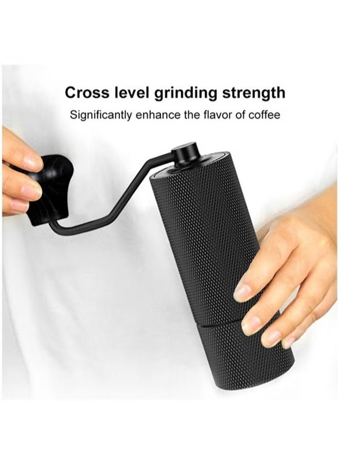 ELFSA High Quality Portable Manual Coffee Grinder Black - Image 2