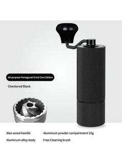 ELFSA High Quality Portable Manual Coffee Grinder Black  - Image 4