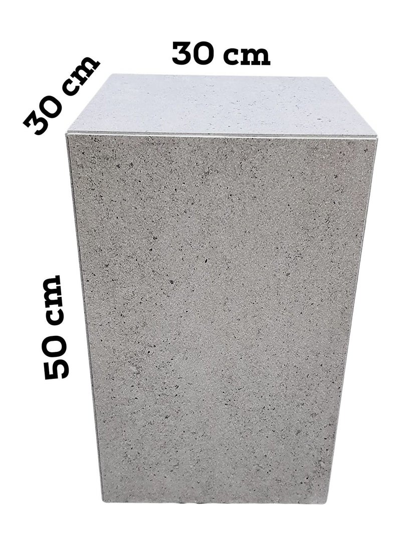 طاولة جانبية غراي 50*30*30 سم - Image 4