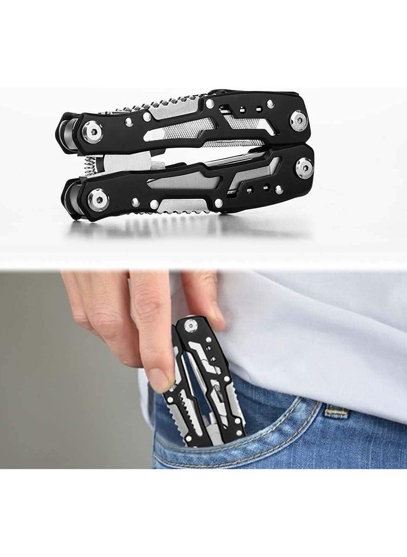 14 In 1 Multitool with Safety Locking Professional Stainless Steel Multitool Pliers Pocket Knife Bottle Opener Screwdriver for Outdoor Survival Camping Hunting and Hiking - pzsku/Z0CB3898B1ED9C5718679Z/45/_/1721465996/e5a1ab62-f649-4f5c-abd7-560ba90ac008