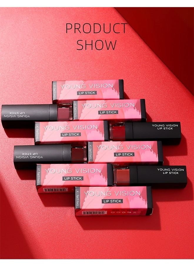 YOUNG VISION - Matte Liquid Lipstick Makeup Long Lasting Wear Not Fade Waterproof Lip Gloss 05 - Image 1