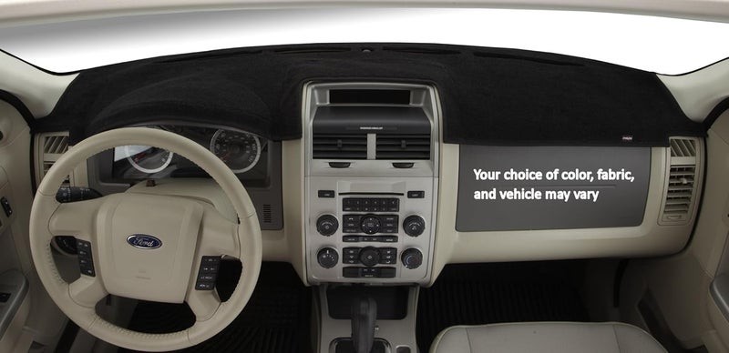 DashMat Original Dashboard Cover for Dodge Ram - Premium Carpet, Black - Image 2