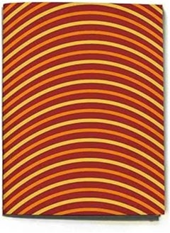 Generic THE INKJECTION A5128L, A5 Notebook Curved orange pattern design 