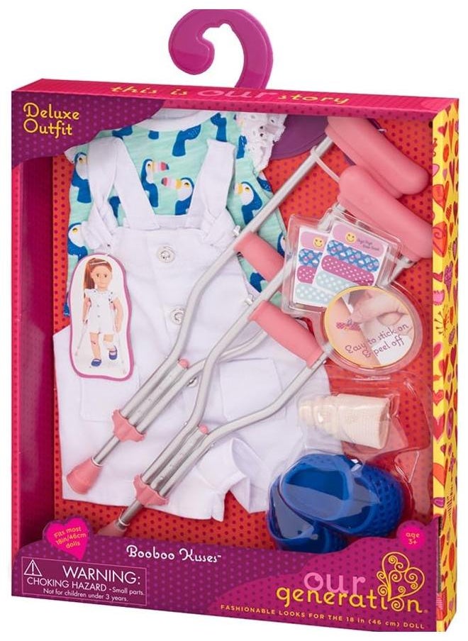 Our Generation - Our Generation BD30287 Booboo Kisses Doll Clothes, Various - Image 1