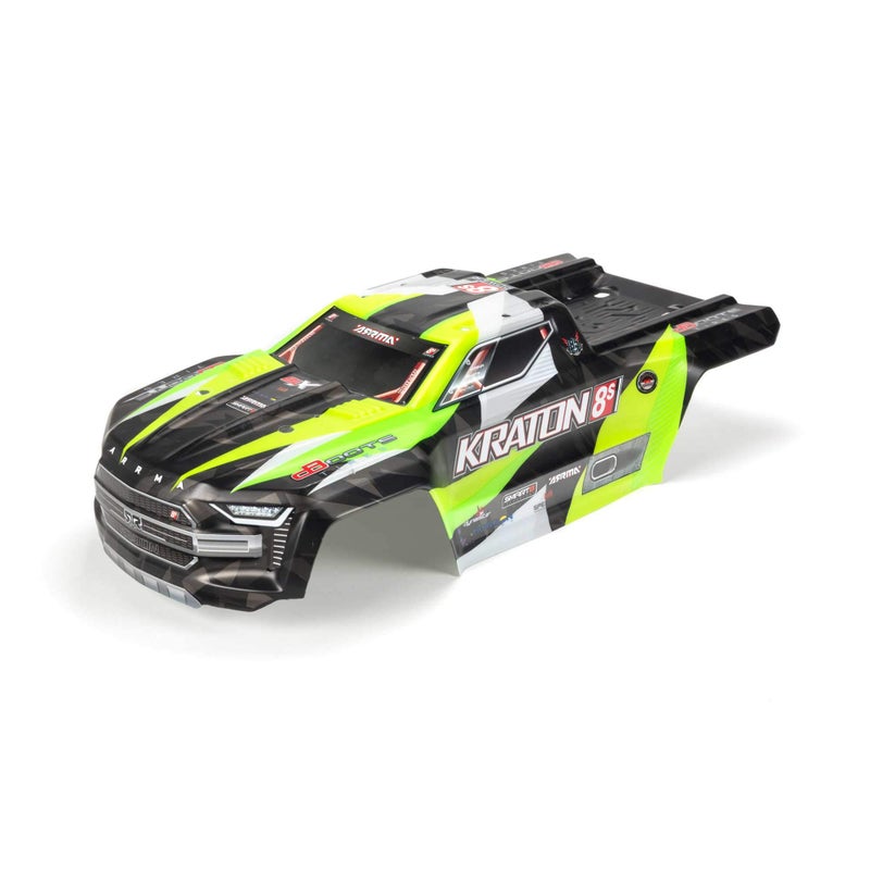 ARRMA هيكل مطلي باللون الأخضر ARRMA 15 كراتون 4X4 8S BLX ARA409001 - Image 3