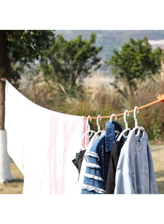 Canle Kanle Outdoor Thickened Clothesline, Outdoor Drying Quilt Tool, Non-slip Windproof, Travel Car-mounted, Rooftop Clothes Hanger, Climbing Rope - Image 5