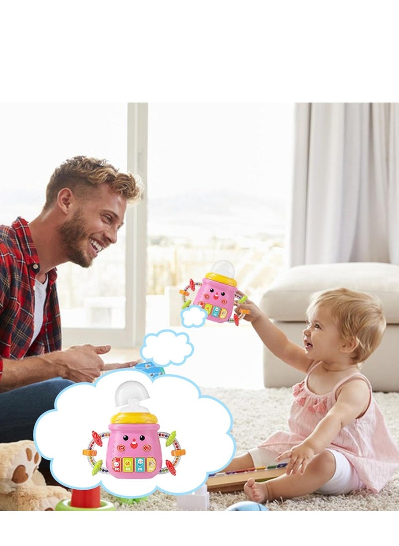 MUMS PLANET Music Magic Baby Toys 8 in 1 for 10 Months+, Early Childhood Education Bottle Story Toy With 10 Modes, Sensory Development With Lighting  - Image 2