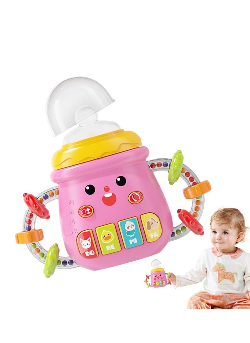 MUMS PLANET Music Magic Baby Toys 8 in 1 for 10 Months+, Early Childhood Education Bottle Story Toy With 10 Modes, Sensory Development With Lighting  - Image 1