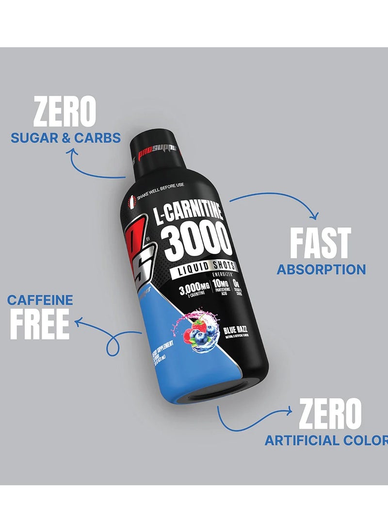 PRO SUPPS Prosupps Vanish L Carnitine 3000 Blue Raz Flavor  - Image 2