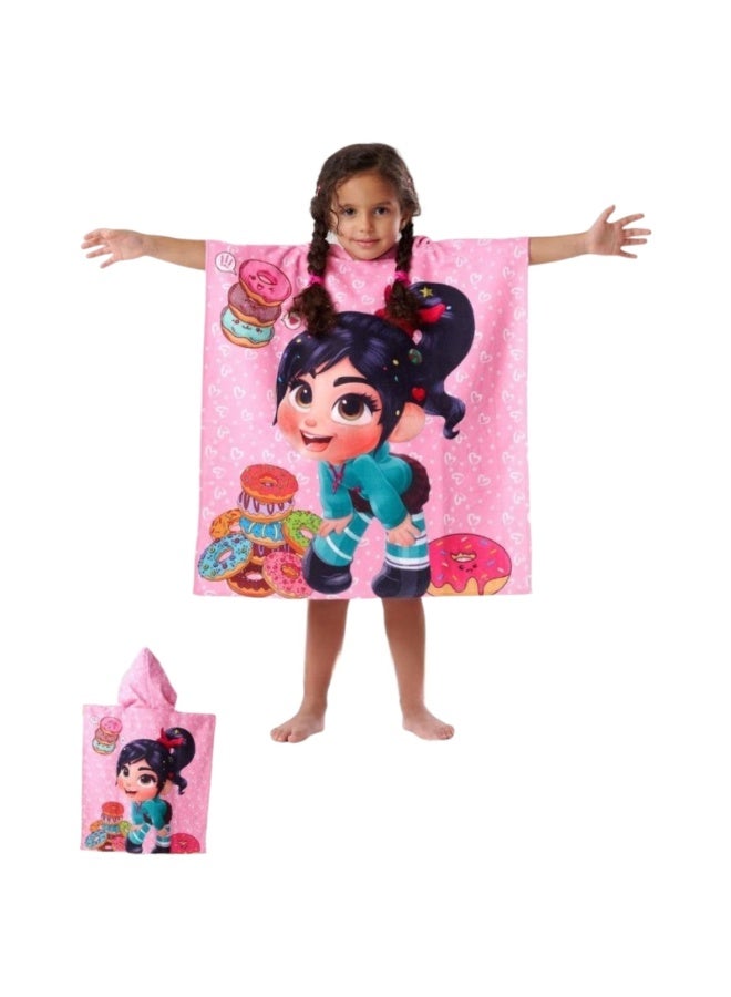 Children's Beach Poncho (65*60cm) Available in Various Designs and Colors, One-Size - Image 4