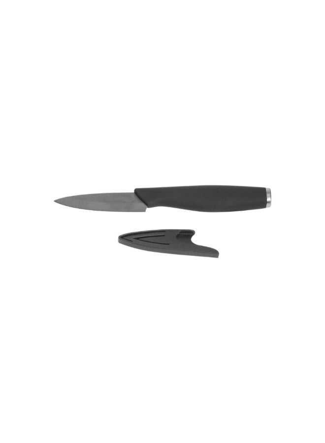 Five Simply Smart Ceramic Kitchen Paring Knife Grey and Black 7.5 cm 151293 - Image 2